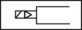 simbolo neumatico del accionamiento por electroiman