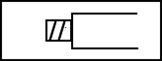 simbolo neumatico del accionamiento por una bobina