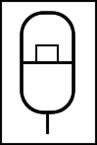 simbolo de acumulador de peso
