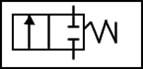 simbolo neumatico del Válvula
